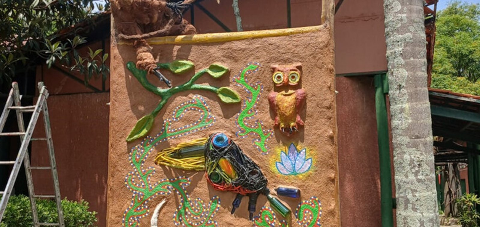 Vivencia em arte – Permacultura e Escultura.